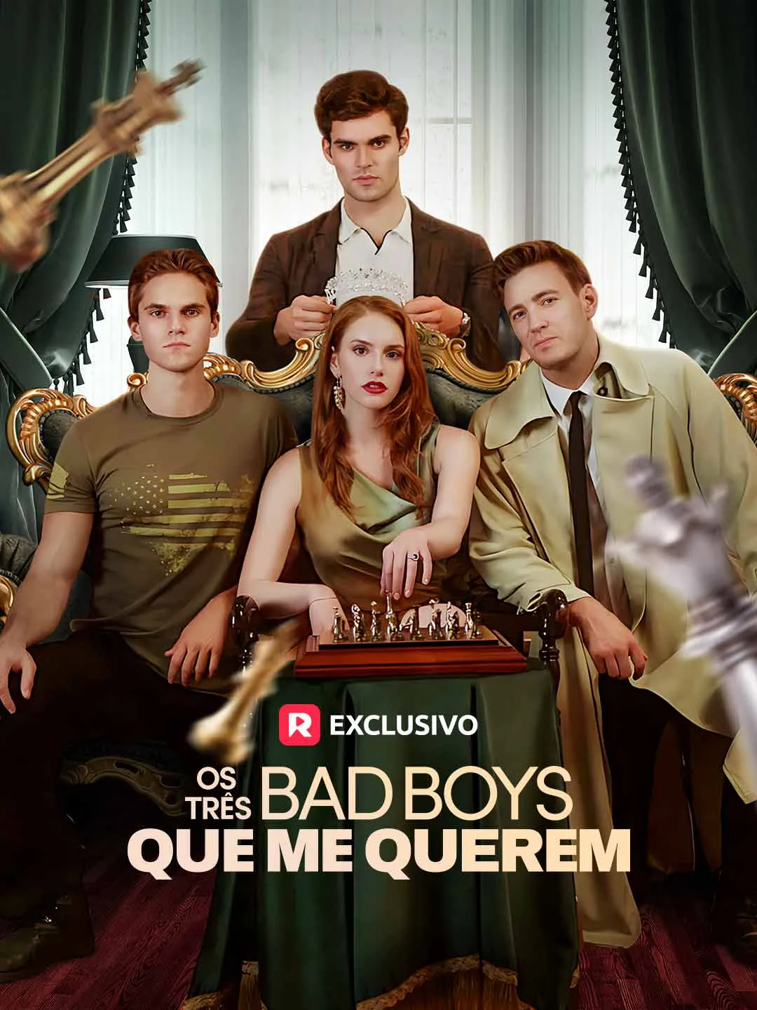 Os Três Bad Boys Que Me Querem