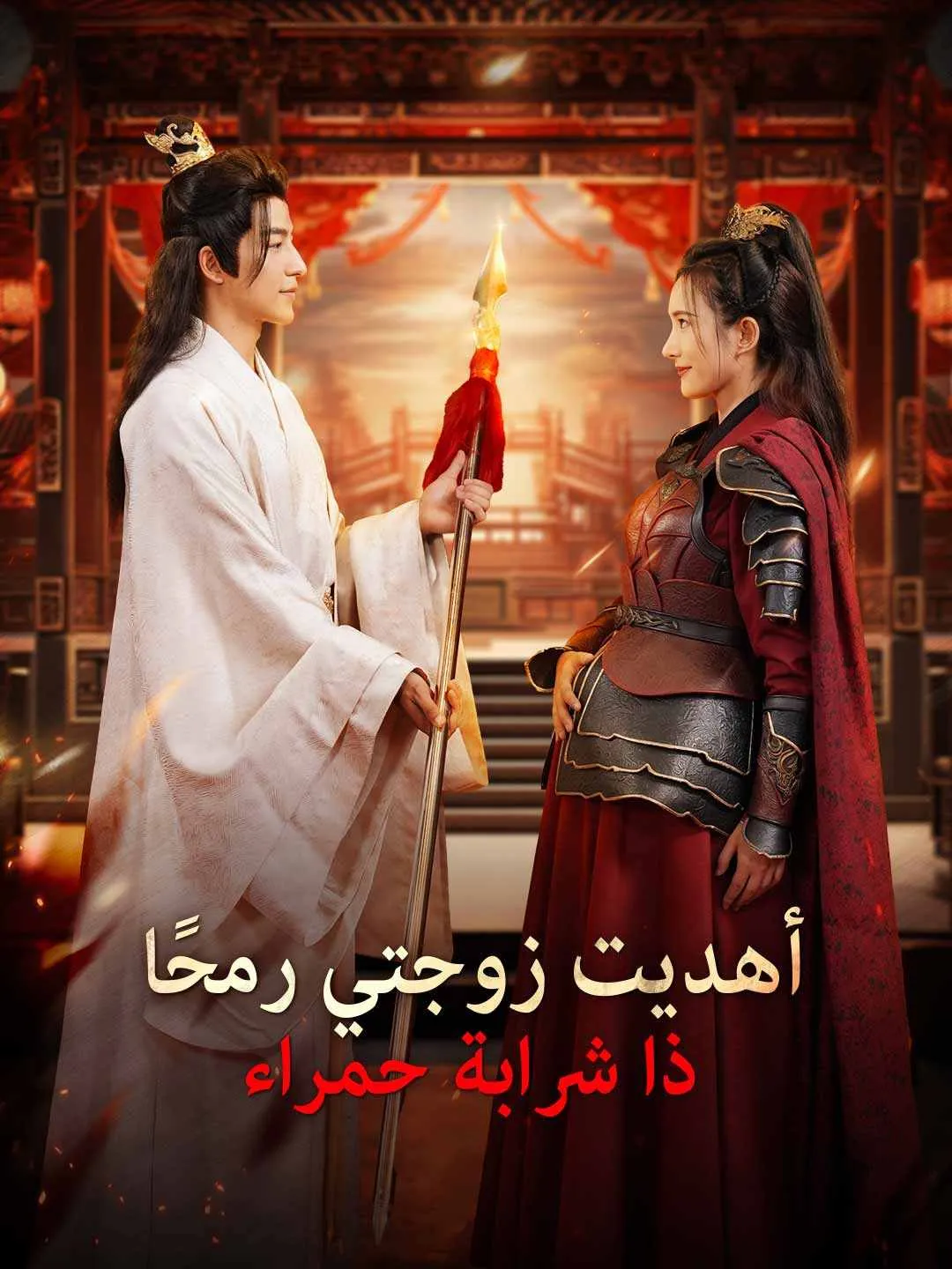 أهديت زوجتي رمحًا ذا شرابة حمراء