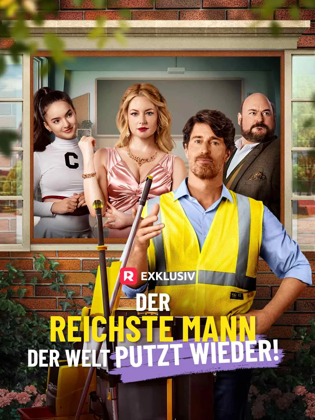 Der reichste Mann  der Welt putzt wieder!