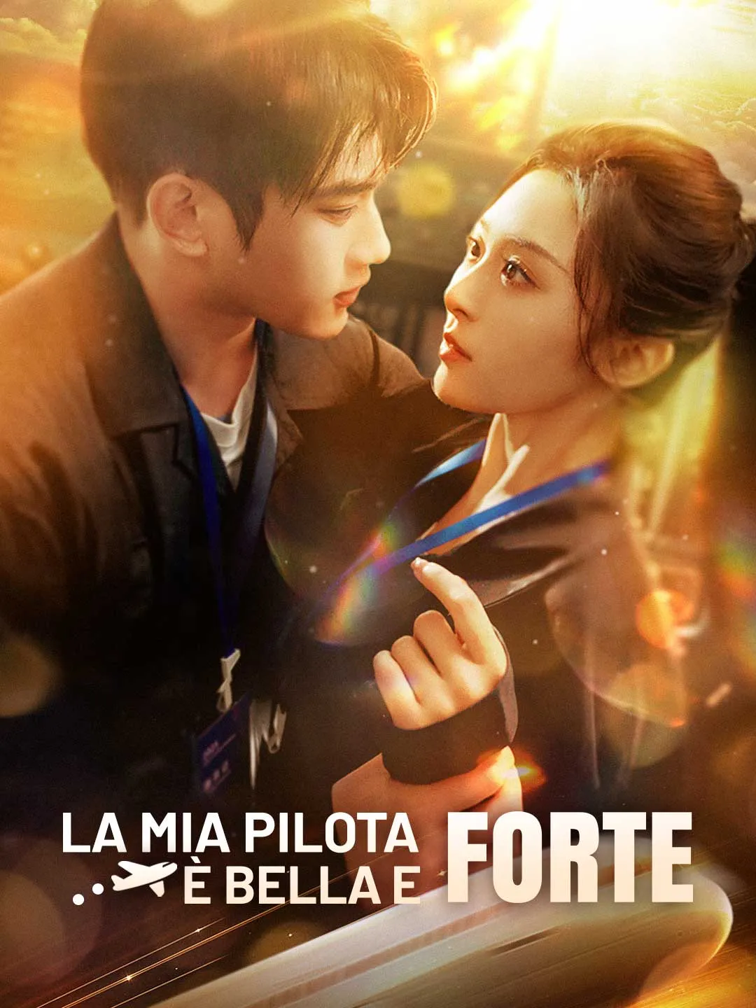 La mia pilota è bella e forte