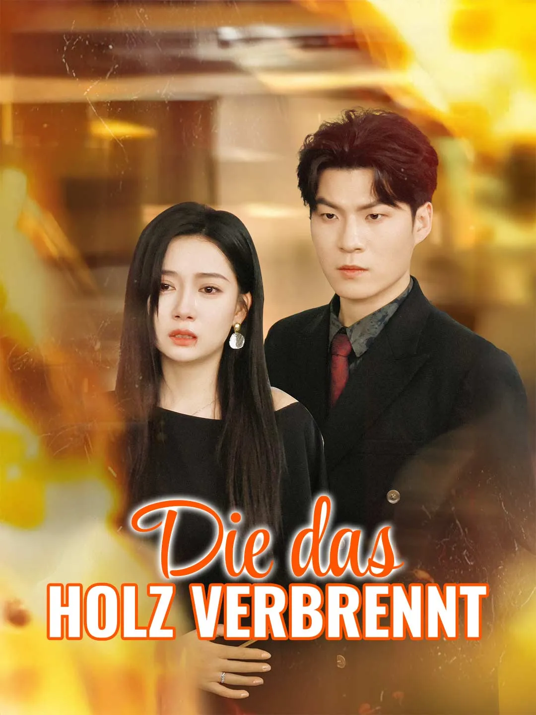 Die das Holz verbrennt