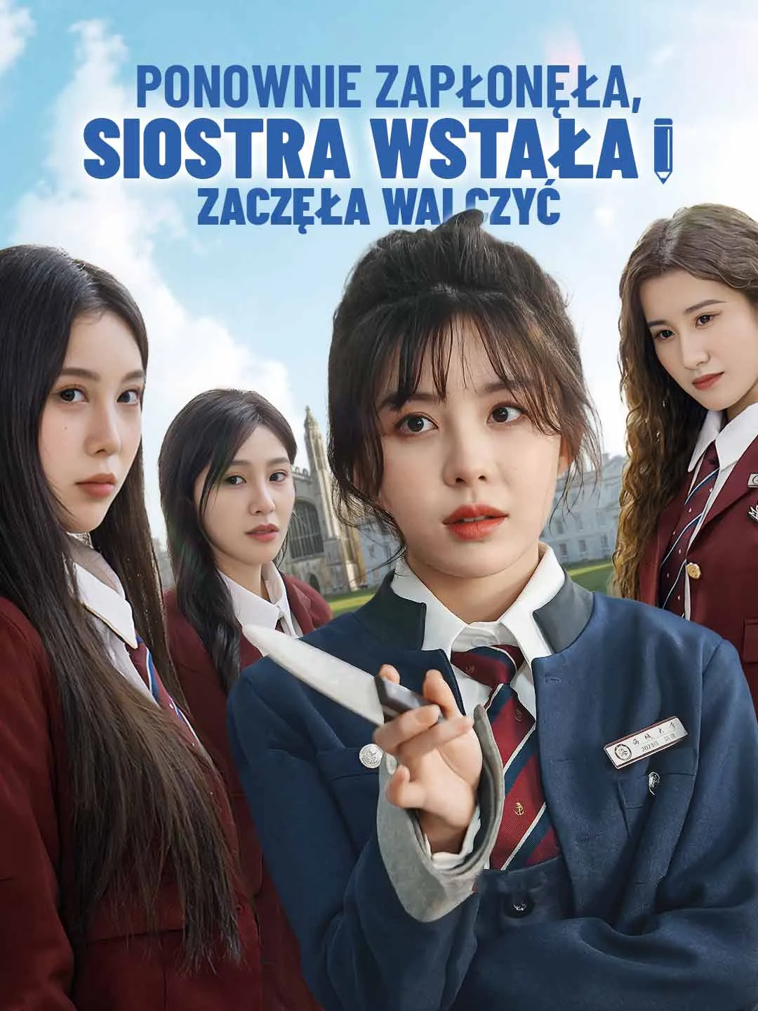 Ponownie zapłonęła, siostra wstała i zaczęła walczyć