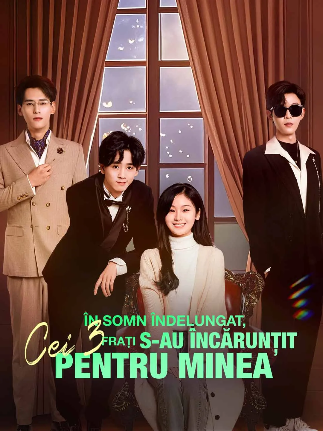 În somn îndelungat, cei 3 frați s-au încărunțit pentru mine