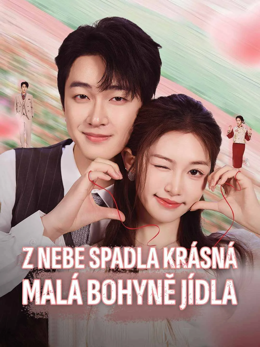 Z nebe spadla krásná malá bohyně jídla