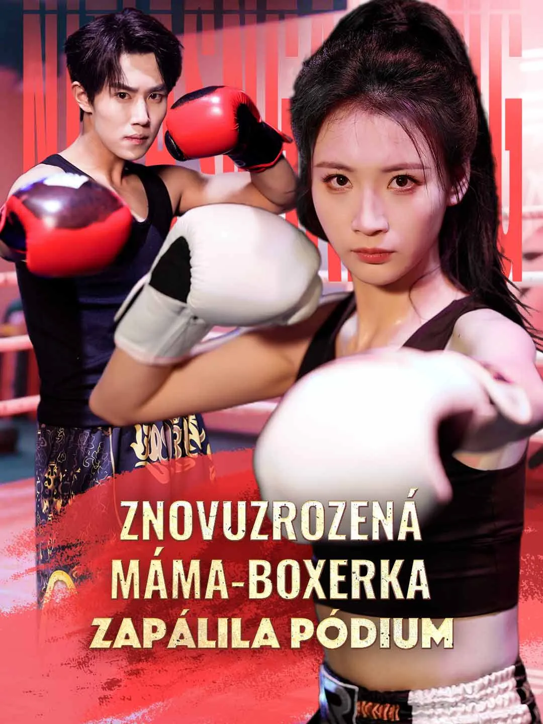 Znovuzrozená máma-boxerka zapálila pódium