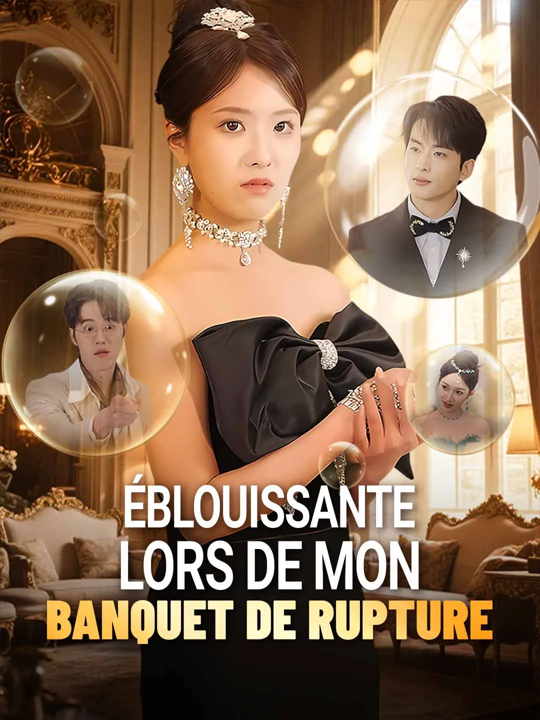 Éblouissante lors de mon banquet de rupture
