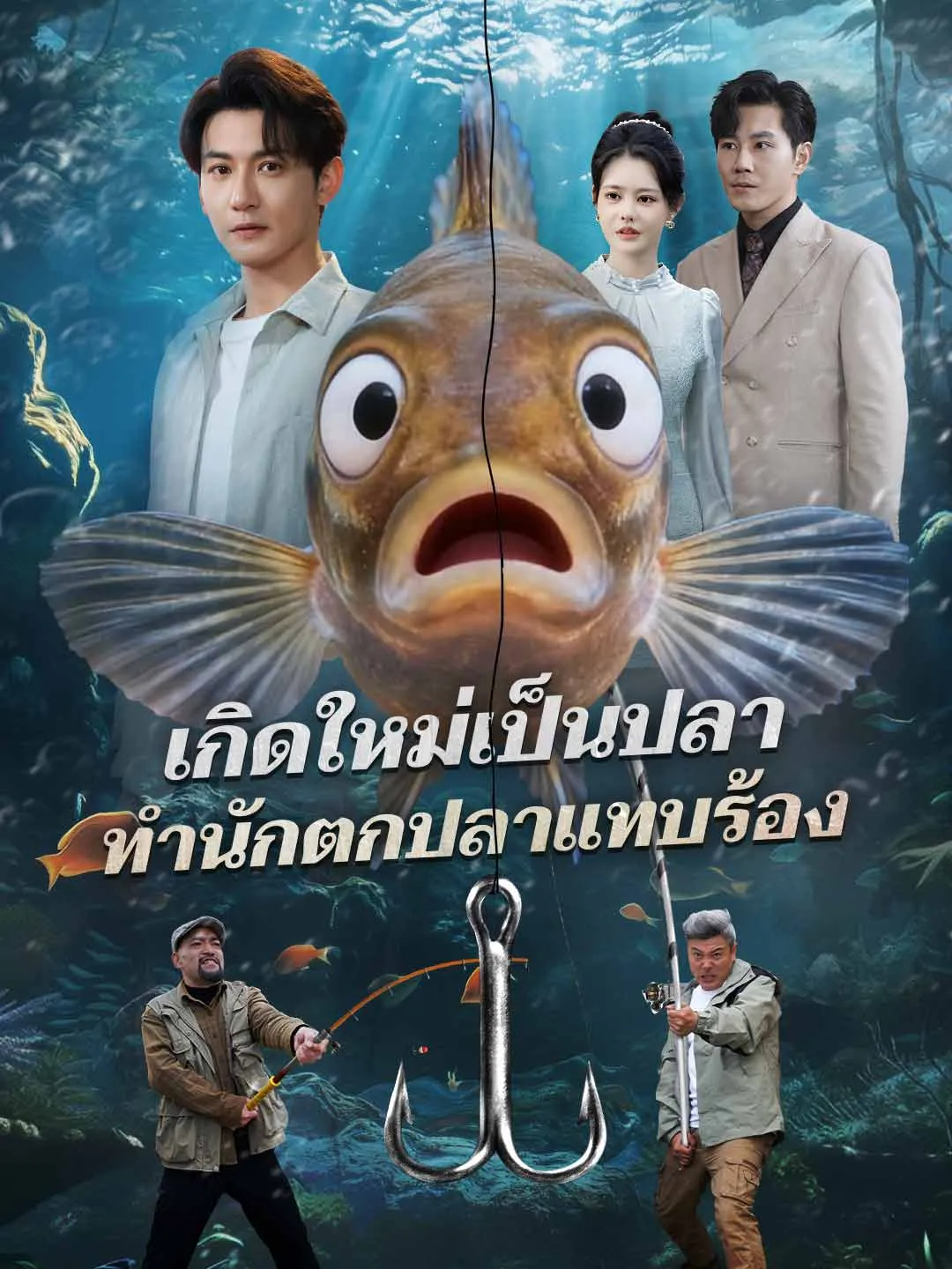 (พากย์) เกิดใหม่เป็นปลา ทำนักตกปลาแทบร้อง