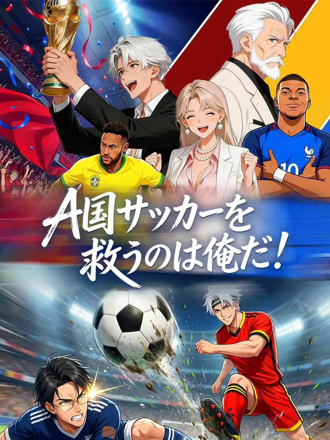 A国サッカーを救うのは俺だ！