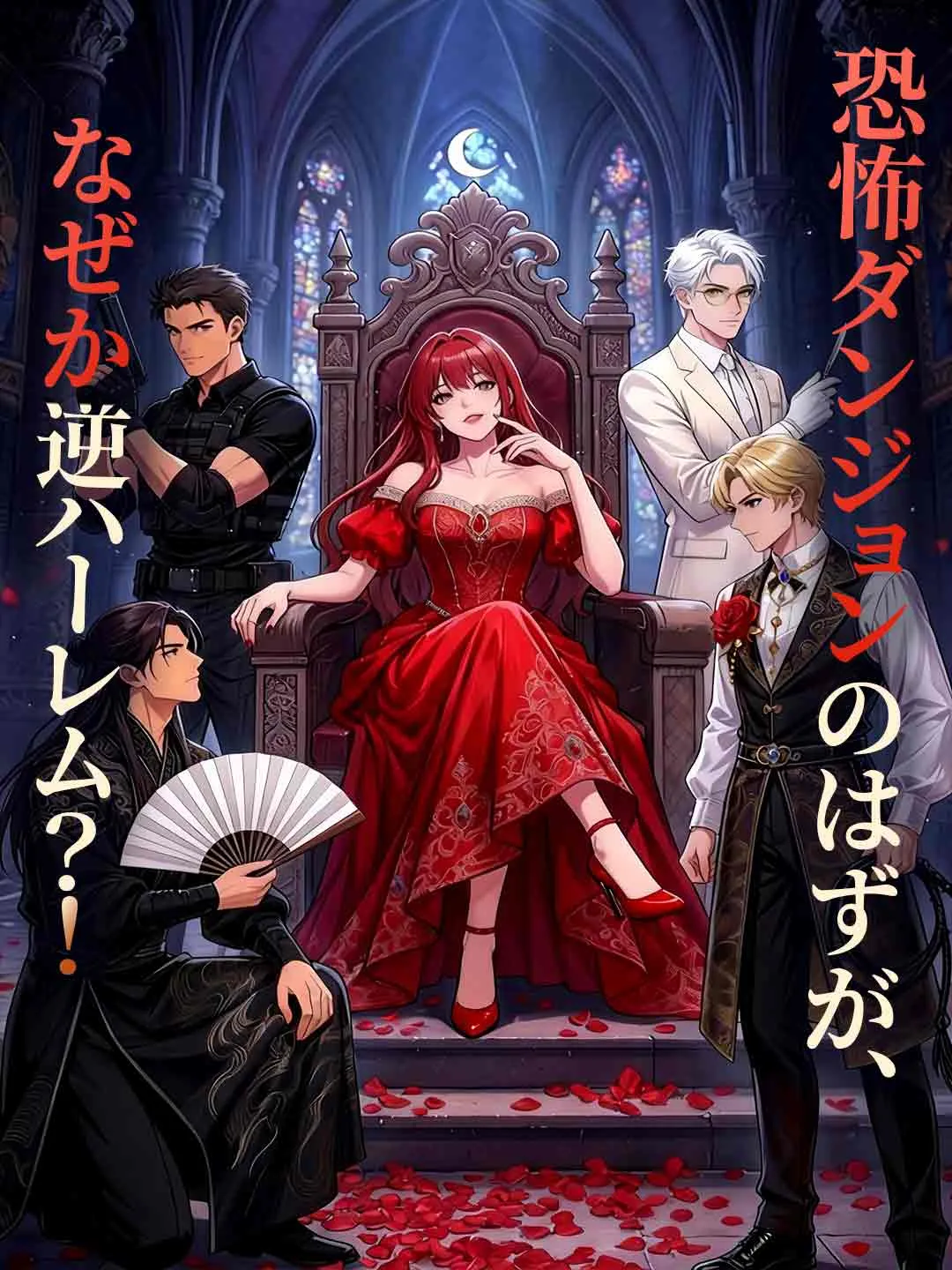 恐怖ダンジョンのはずが、なぜか逆ハーレム？！