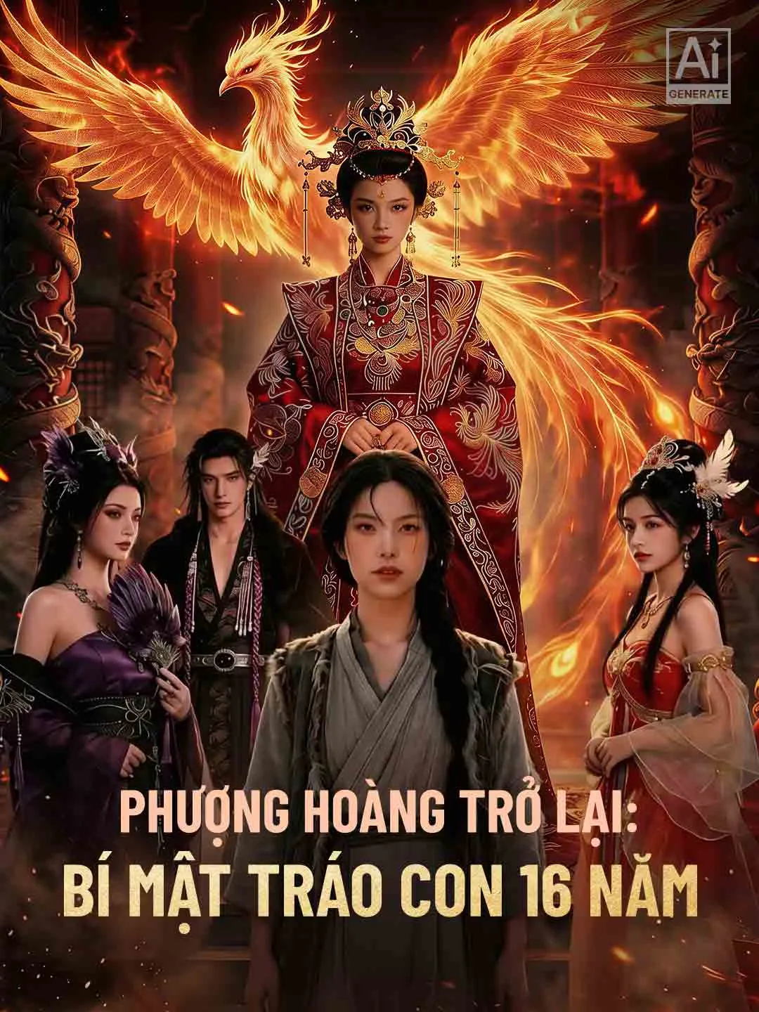 Phượng Vương Trở Về: Bí Mật Tráo Con 16 Năm