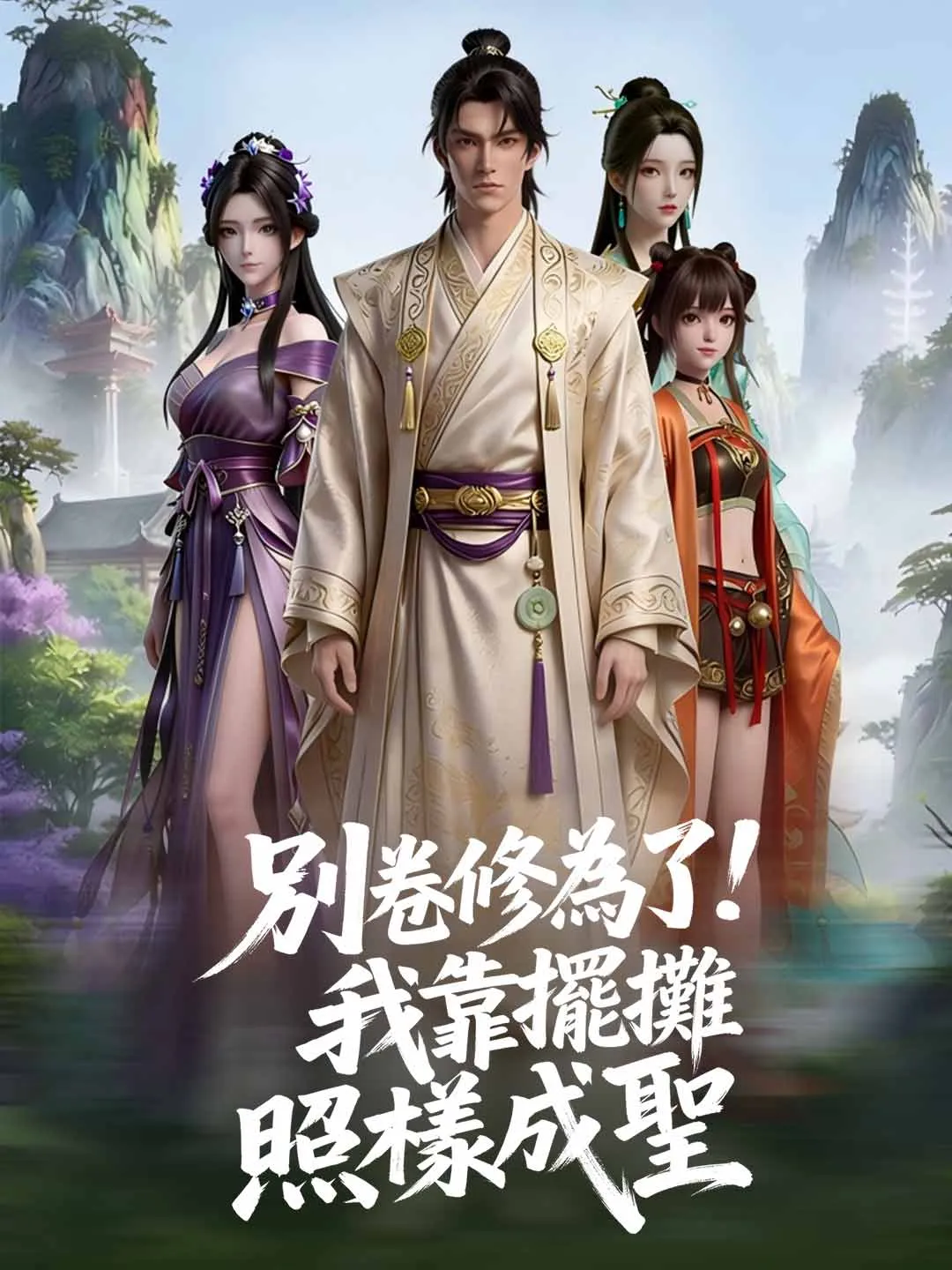 別卷修為了！我靠擺攤照樣成聖